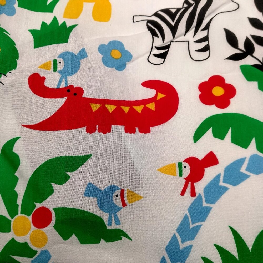 Weilwood Fabric Sewing Material Jungle Safari Animals Colorful Kids Animal 3 Yds - Picture 9 of 10